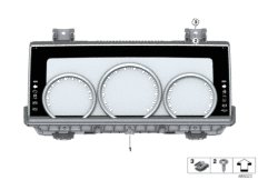 комбинация приборов для BMW RR12 Phantom EWB N74L (схема запасных частей)
