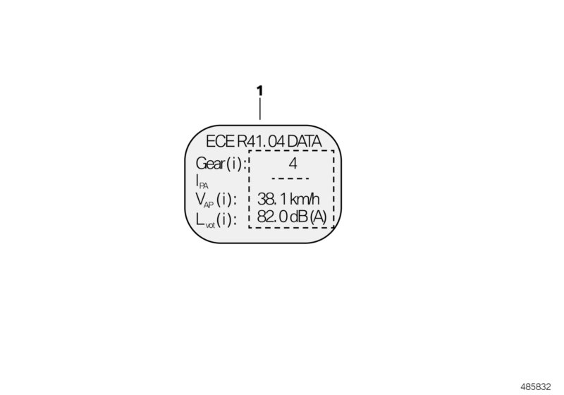 Таблички для MOTO K53 R 1250 R 19 (0J71, 0J73) 0 (схема запчастей)
