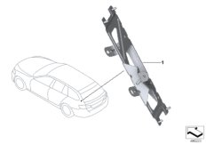 Держатель Combox для BMW F11N 530d N57N (схема запасных частей)