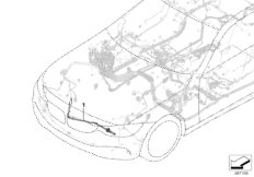 Рем.кабель основ.жгут проводов - EPS/DSC для BMW F83 M4 S55 (схема запасных частей)
