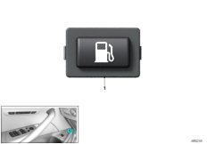 Кнопка разблокировка напорного бака для BMW G30 530eX B48X (схема запасных частей)