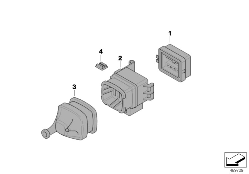 Детали корпуса предохранителя для MOTO R13 F 650 GS Dakar 04 (0176,0186) 0 (схема запчастей)