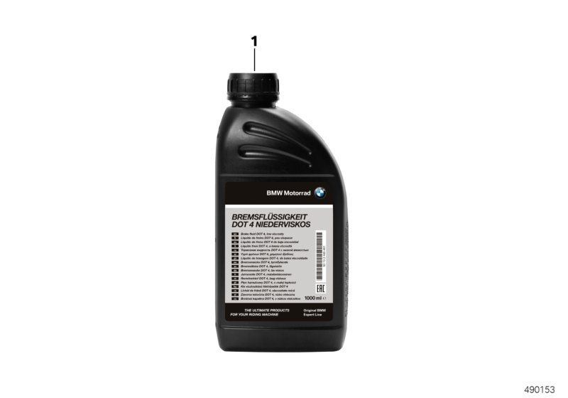 Тормозная жидкость для BMW K71 F 800 GT (0B03, 0B13) 0 (схема запчастей)