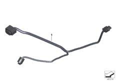 Провода кофра для BMW K61 K 1600 Bagger (0F51, 0F53) 0 (схема запасных частей)