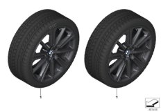 Spike/SC колесо в сб.зим. диз. 748M -20" для BMW G05 X5 30iX B48D (схема запасных частей)