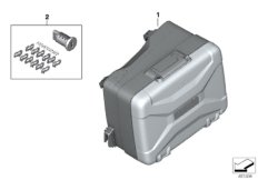 Телескопический кофр для BMW K80 F 750 GS (0B08, 0B18) 0 (схема запасных частей)