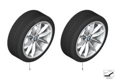 Spike/SC колесо в сб.зим. диз. 774-16" для BMW G21 318d B47B (схема запасных частей)