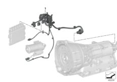 Жгут проводов двигатель/модуль КПП для BMW G29 Z4 20i B48D (схема запасных частей)