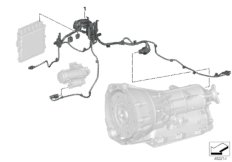 жгут проводов двигателя для BMW G29 Z4 M40i B58D (схема запасных частей)