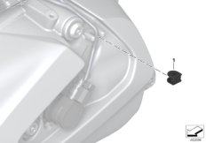 Резиновая втулка крышки ГБЦ для MOTO K50 R 1250 GS 19 (0J91, 0J93) 0 (схема запасных частей)