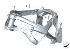 Основной каркас для BMW K67 S 1000 RR 19 (0E21, 0E23) 0 (схема запасных частей)