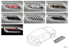 Side Scuttle - F54 для BMW F54 Cooper SD ALL4 B47D (схема запасных частей)