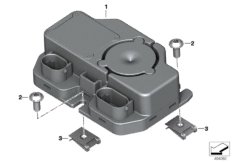система охранной сигнализации для BMW K09 C 400 X (0C09, 0C19) 0 (схема запасных частей)
