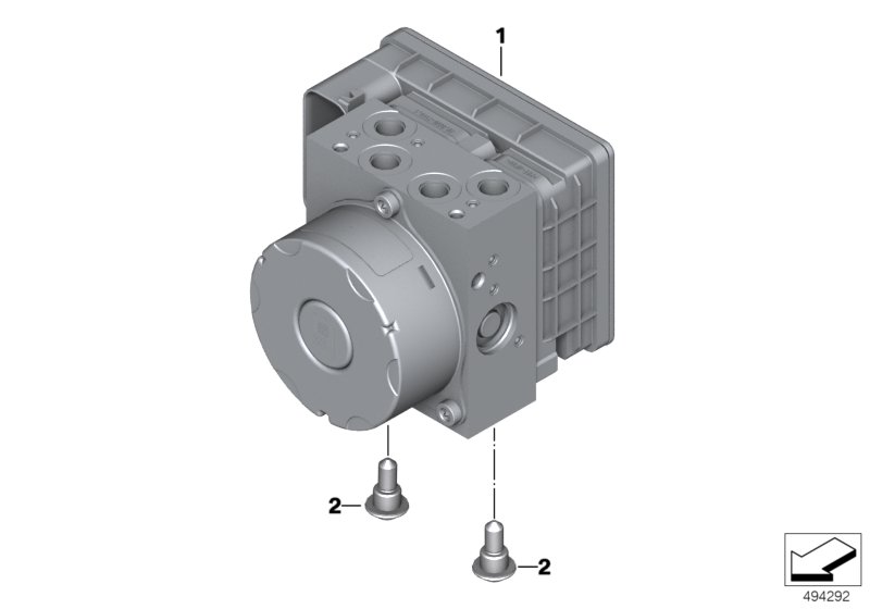 Модулятор давления ABS для MOTO K67 S 1000 RR 19 (0E21, 0E23) 0 (схема запчастей)
