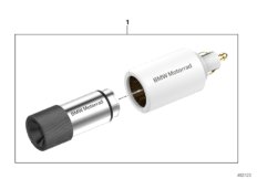 Светодиодный фонарик для BMW K72 F 800 GS 13 (0B02, 0B12) 0 (схема запасных частей)