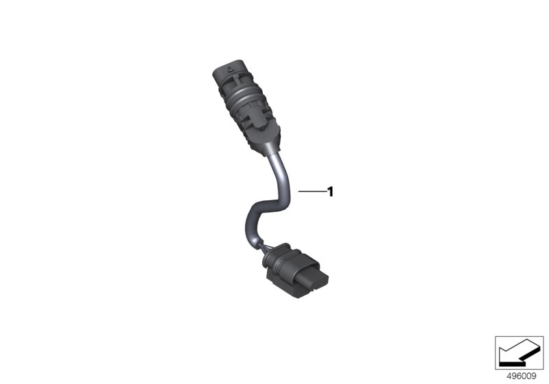 Провод управл. кулачок-исполнит. узел для BMW K51 R 1250 GS Adv. (0J51, 0J53) 0 (схема запчастей)