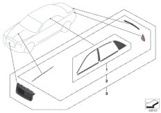 К-т доосн, black pack для BMW RR4 Ghost N74R (схема запасных частей)