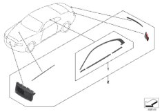 К-т доосн, black pack для ROLLS-ROYCE RR5 Wraith N74R (схема запасных частей)