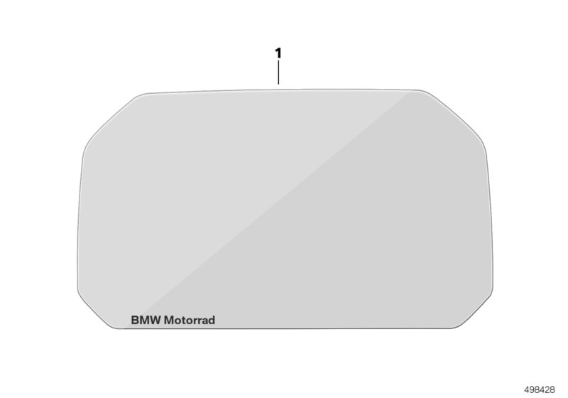 Защитная пленка для TFT-дисплея для BMW K50 R 1200 GS 17 (0A51, 0A61) 0 (схема запчастей)