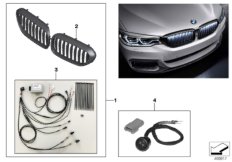 M Performance Parts для BMW G30 520dX B47D (схема запасных частей)