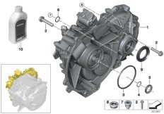 Электропривод / крепление для BMW I01N i3 120Ah IB1 (схема запасных частей)