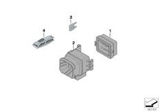 Детали корпуса предохранителя для MOTO K09 C 400 X (0C09, 0C19) 0 (схема запасных частей)