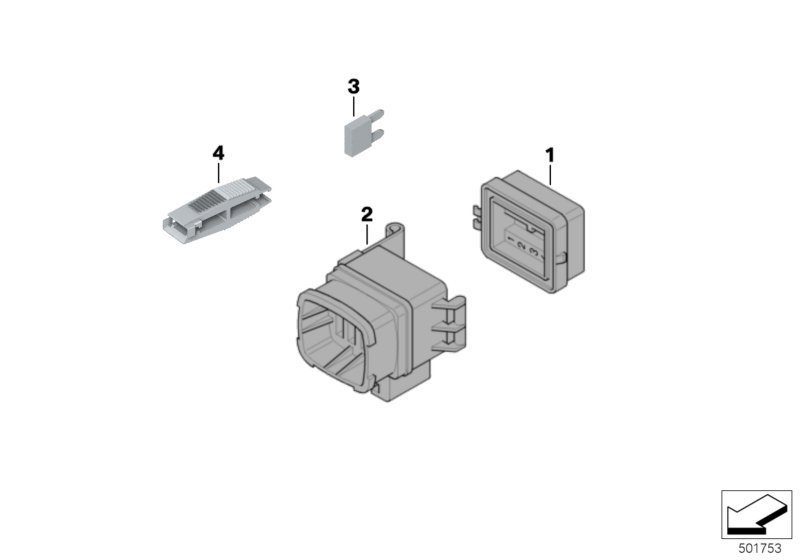 Детали корпуса предохранителя для MOTO K08 C 400 GT (0C06, 0C16) 0 (схема запчастей)