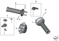 Дооснащение круиз-контролем для MOTO K52 R 1200 RT (0A03, 0A13) 0 (схема запасных частей)
