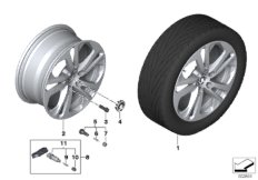 ZINORO кол.с л/с диск.Styling 559 - 17" для BMW M13 Zinoro 60H/100H B38X (схема запасных частей)