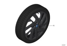 Spike/SC колесо в сб.зим.диз.428-19" для BMW I01N i3 94Ah Rex XB4 (схема запасных частей)