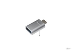 Переходник USB для BMW G01 X3 30iX (TR92) B48 (схема запасных частей)