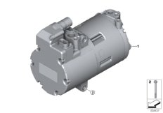 Электрический компрессор кондиционера для BMW G05 X5 45eX B58X (схема запасных частей)