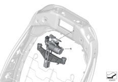Сиденье Пд, э/оборудование и приводы для BMW G21 330iX B48D (схема запасных частей)