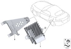 Active Sound Design для BMW G29 Z4 M40i B58C (схема запасных частей)